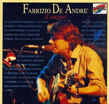 61JBt88yP5L._SX450_ Fabrizio de Andre' - Il Viaggio - CD