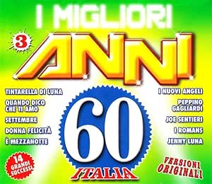 61fhjgmDoVL._AC_SX300_SY300_QL70_ML2_ Artisti Vari - I Migliori Anni 60 - CD